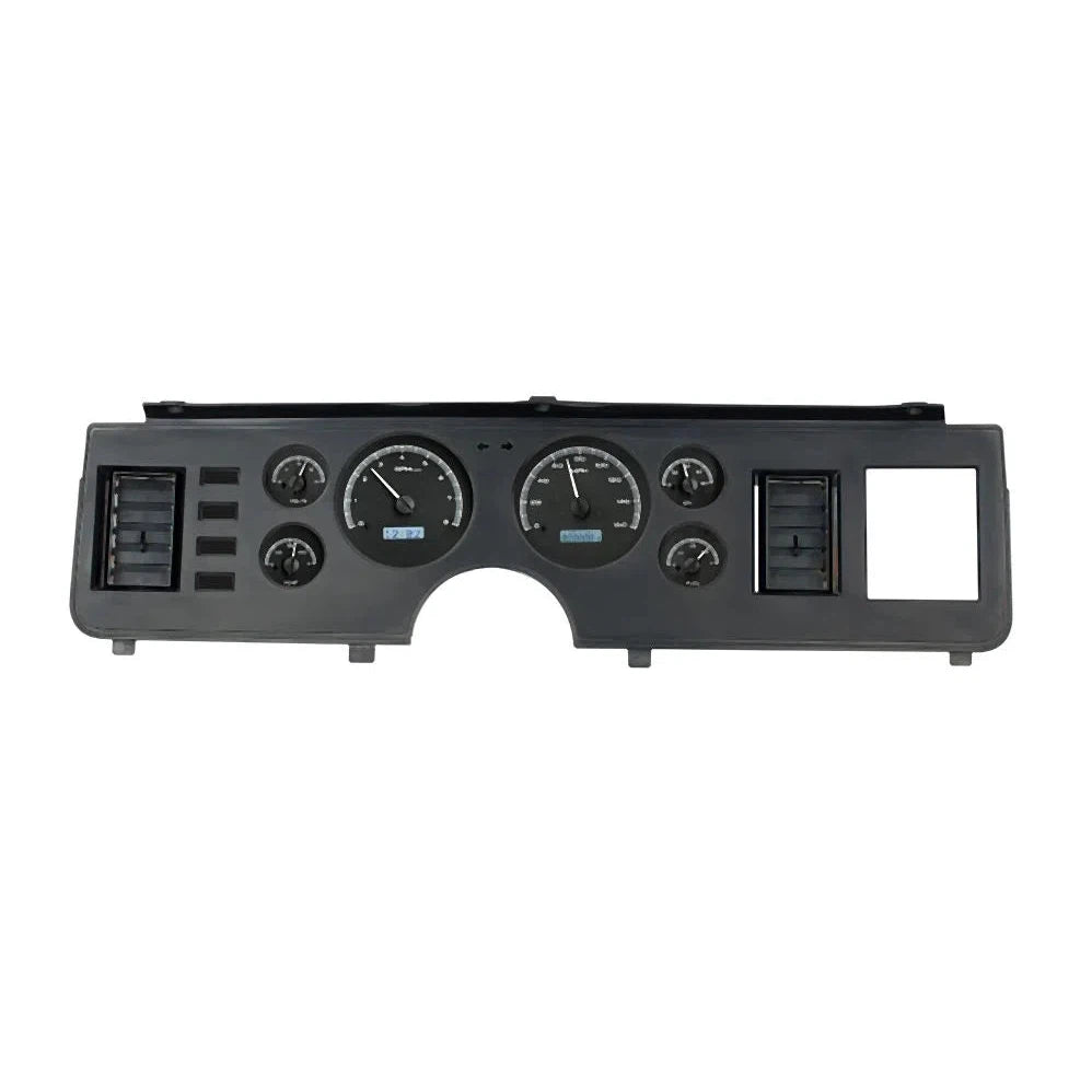 Dakota Digital 1979-1986 Ford Mustang VHX Gauge Kit VHX-79F-MUS-Black Panel Gauge Kit with White Display VHX-79F-MUS-K-W-Lionparts Powersports