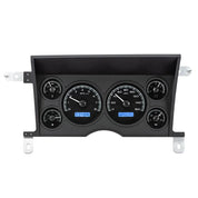 Dakota Digital 1986-1993 Chevrolet S-10 GMC S-15 VHX Gauge Kit VHX-86C-S10-Black Panel Gauge Kit with Blue Display VHX-86C-S10-K-B-Lionparts Powersports