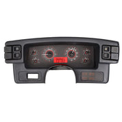 Dakota Digital 1987-1989 Ford Mustang VHX Gauge Kit VHX-87F-MUS-Carbon Fiber Gauge Kit with Red Display VHX-87F-MUS-C-R-Lionparts Powersports