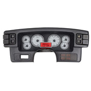 Dakota Digital 1987-1989 Ford Mustang VHX Gauge Kit VHX-87F-MUS-Silver Gauge Kit with Red Display VHX-87F-MUS-S-R-Lionparts Powersports