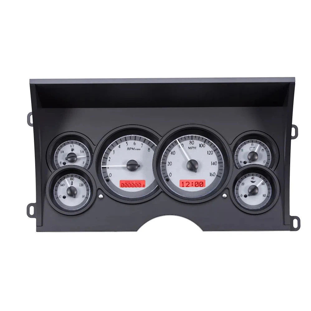 Dakota Digital 1988-1994 Chevrolet Pickup VHX Gauge Kit VHX-88C-PU-Silver Gauge Kit with Red Display VHX-88C-PU-S-R-Lionparts Powersports