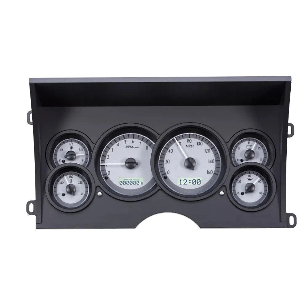 Dakota Digital 1988-1994 Chevrolet Pickup VHX Gauge Kit VHX-88C-PU-Silver Gauge Kit with White Display VHX-88C-PU-S-W-Lionparts Powersports