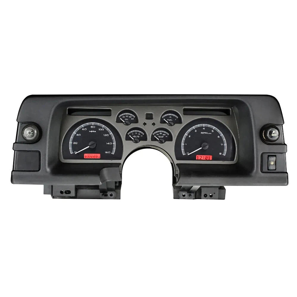 Dakota Digital 1990-1992 Chevrolet Camaro VHX Gauge Kit VHX-90C-CAM-Black Panel Gauge Kit with Red Display VHX-90C-CAM-K-R-Lionparts Powersports