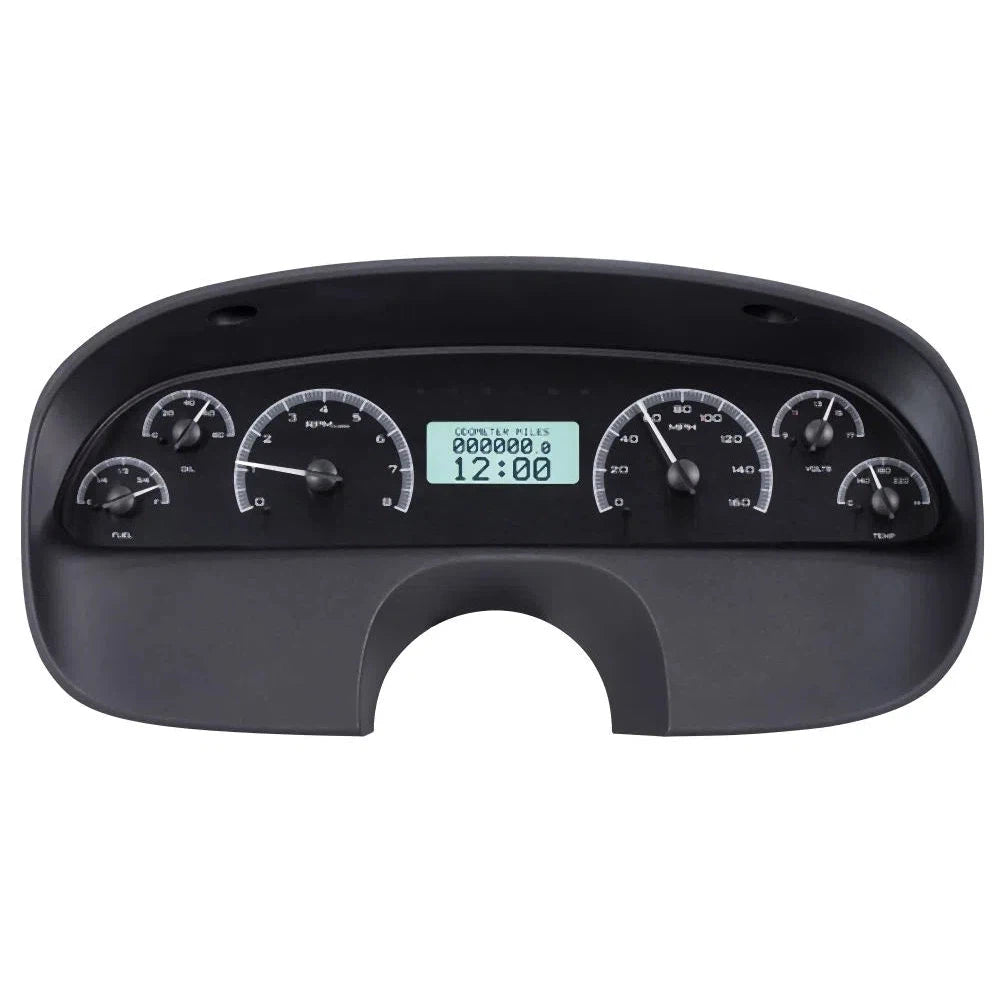 Dakota Digital 1994-1996 Chevrolet Caprice/Impala SS VHX Gauge Kit VHX-94C-CAP-Black Panel Gauge Kit with White Display VHX-94C-CAP-K-W-Lionparts Powersports