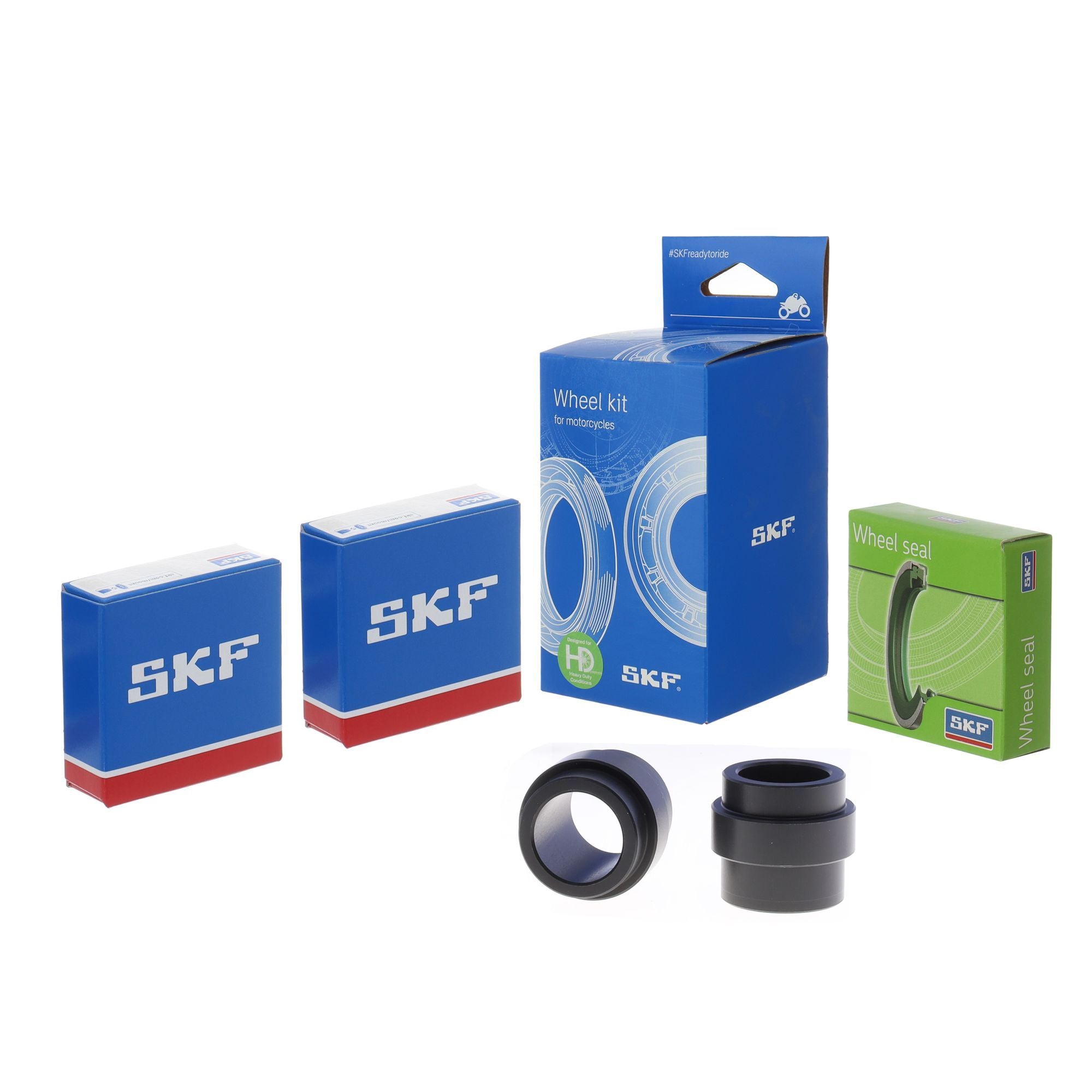 Athena HD Wheel Seal Kit Front w/ Spacers & Bearings VKWB-F-30-HD-D