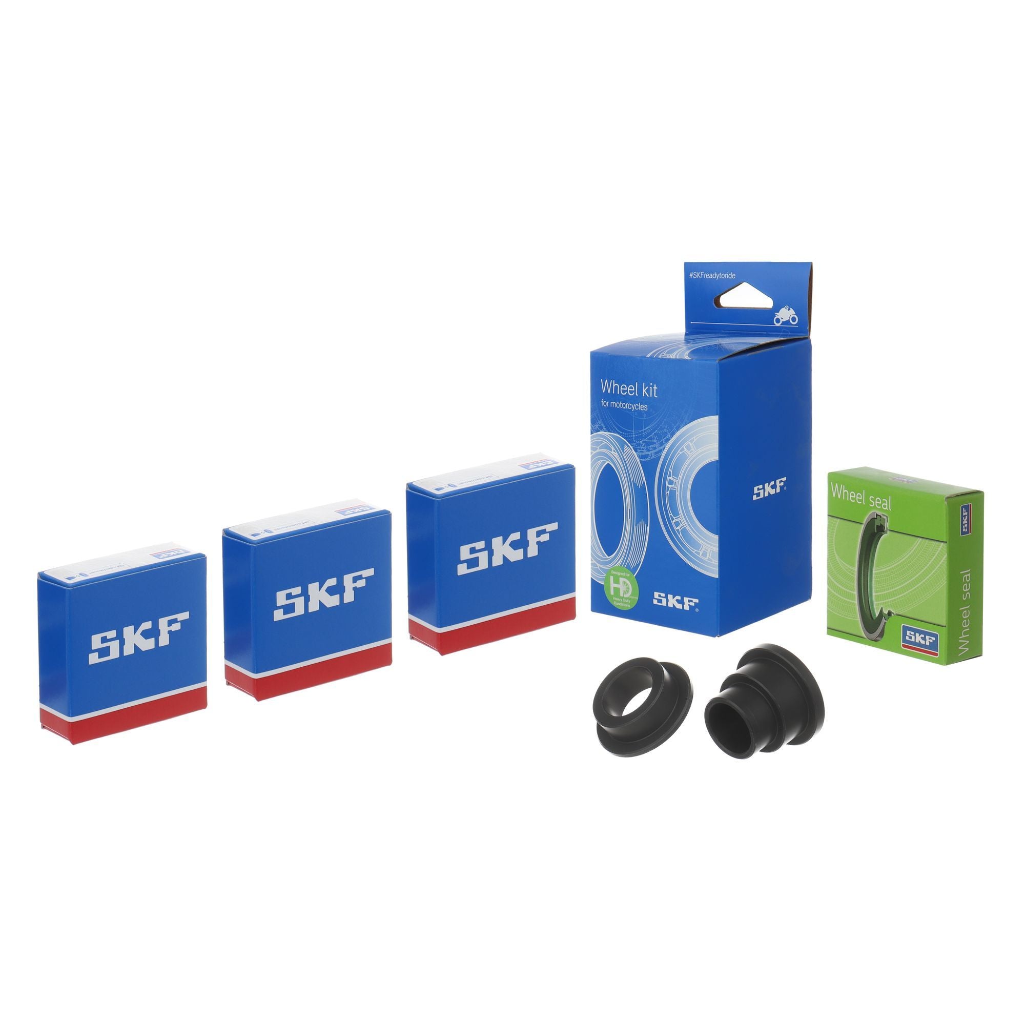 Athena HD Wheel Seal Kit Rear w/ Spacers & Bearings VKWB-R-20-HD-A