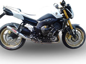 GPR Deeptone Inox Slip-on Exhaust For Yamaha FZ-8 2010-2016 Y.157.DE