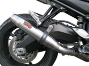 GPR Deeptone Inox Slip-on Exhaust For Yamaha FZ-8 2010-2016 Y.157.DE