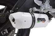 GPR Albus Ceramic Slip-on Exhaust For Yamaha Mt 125 2014-2016 Y.172.ALB