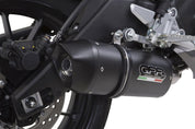 GPR Furore Nero Slip-on Exhaust For Yamaha Mt 125 2014-2016 Y.172.FUNE