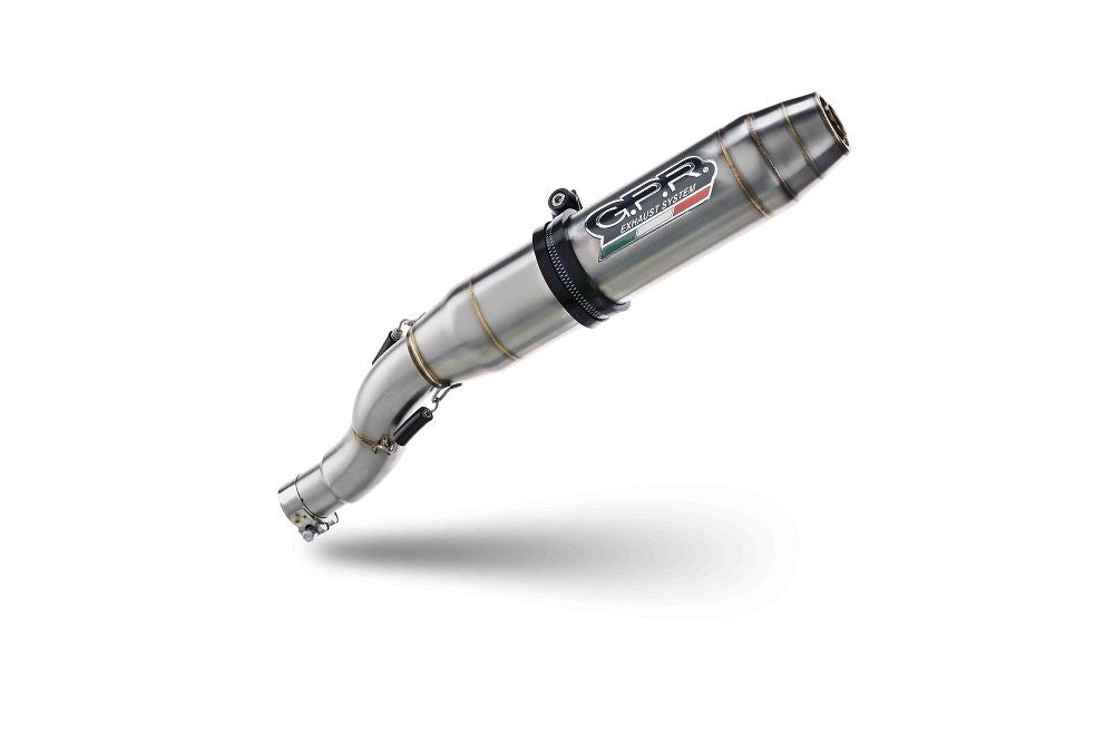 GPR Deeptone Inox Slip-on Exhaust For Yamaha WR125X 2009-2014 Y.186.DE