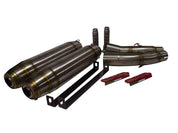 GPR Deeptone Inox Double Slip-on Exhaust For Yamaha YZF 1000 R1 2004-2006