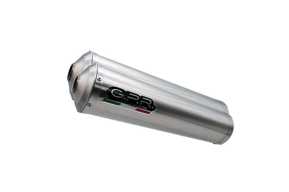 GPR Inox Tondo Double Slip-on Exhaust For Yamaha MT01 2005-2011 Y.96.IT
