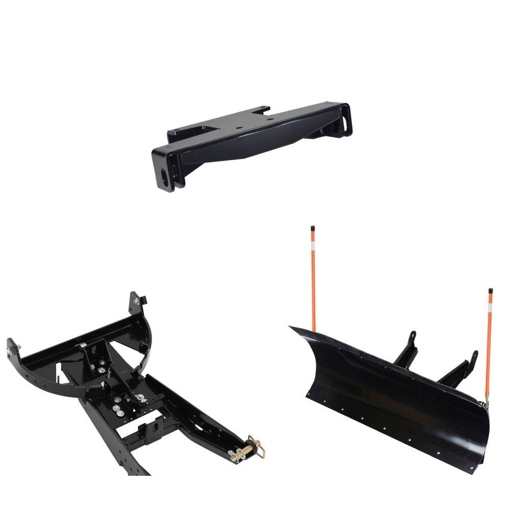 Denali Black UTV Snow Plow Kit For Arctic Cat Wildcat 1000 Sport 2012-2020