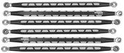 Modquad Hex Rear Radius Rods 64" Black