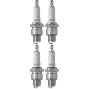 Set 4 NGK Standard Spark Plugs for Kawasaki KD80-M 1984-1980 Engine 80cc