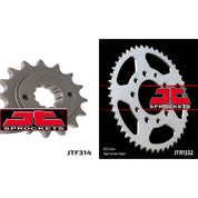 Front & Rear Sprocket Kit for HONDA XRV750 Africa Twin-RD07 93-03 JT Sprockets