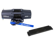 Viper V2 UTV Winch Kit 3500 lb Standard Spool With 40 Feet Blue Synthetic Rope With Mount For Polaris Ranger Models 2020-2022