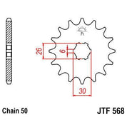Front & Rear Sprocket Kit for YAMAHA XS650 75-81 JT Sprockets