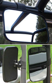 Seizmik UTV Universal Side/Rearview Mirror For 1.5? Round Tube 56-18037
