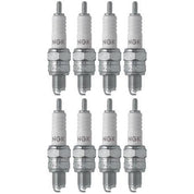 Set of 8 NGK Standard Spark Plugs for Kawasaki MOJAVE 1988-1987 Engine 110cc