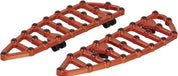 Arlen Ness MX Orange Driver Floorboards 410-011