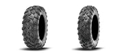 Pair of Maxxis MU9H Radial 28x9-15 And 28x11-15 Tires (2)
