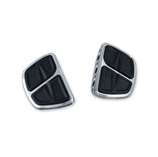 KURYAKYN CHROME KINETIC MINI BOARDS WITHOUT ADAPTERS MULTI-FIT FOR OEM PEGS 7611