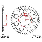 Front & Rear Sprocket Kit for HONDA CB750 K1-K6 71-76 JT Sprockets