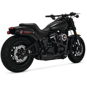 Vance And Hines 2-into-1 Hi-Output Exhaust Black With Fuelpak FP4