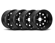 ITP Set of Four Delta Steel Wheels 12x7 4/4 2+5