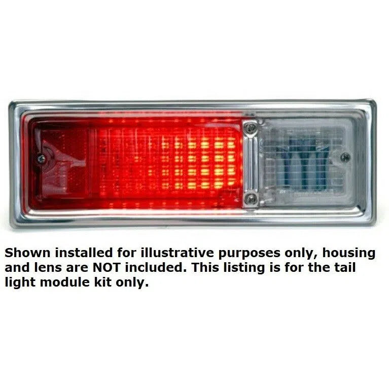 Dakota Digital 68 69 Chevy Nova LED Replacement Tail Lights System LAT-NR140