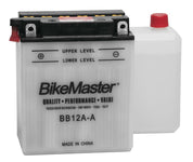 BikeMaster Performance Conventional Battery For Honda CB360/G 1974 White