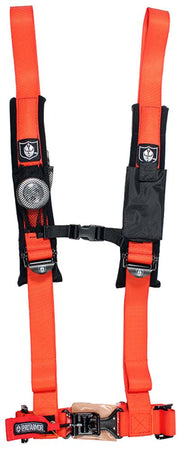 Pro Armor 4 Point Seat Harness 2" Pad Orange - A114220OR