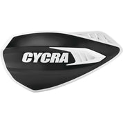 Cycra Cyclone Handguards Black/White - 1CYC-0056-315