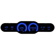 Intellitronix 6 Gauge Bar Sweep Digital Universal Panel DP10004 - Blue