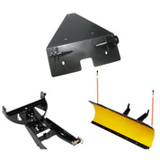 Denali Black UTV Snow Plow Kit For Can-Am Commander 1000 4X4 2010-2020