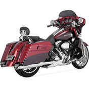 Vance & Hines 16857 Monster Round Catalytic Slip-Ons; Chrome