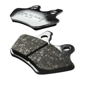 EBC V-Pad with Chromed Backing Plate Semi-Sintered Rear - FA400VLD