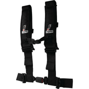 DragonFire Racing Harness Restraint - Black - H-Style - 4-Point - EZ-Adjust - 3" Buckle - 14-0802