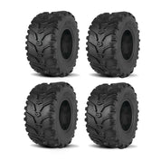 Kenda Set of Two K299 Bear Claw Tires (6 Ply) [23x7-10] And Two (6 Ply) [24x11-10] Tires