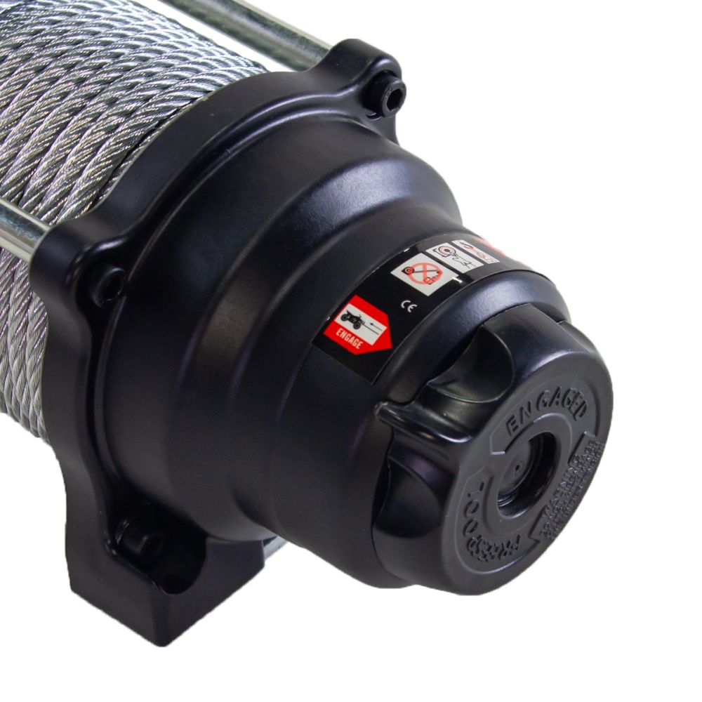 Viper Midnight ATV Winch Kit For Honda Rancher 420 2007-2013