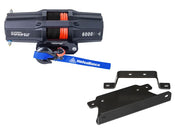 Viper V2 ATV Winch Kit 3500 lb Standard Spool With 40 Feet Blue Synthetic Rope With Mount For Can-Am Outlander Models 2002-2012