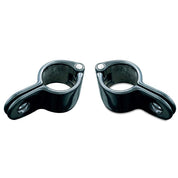 Kuryakyn Magnum Quick Clamps Gloss Black 1"