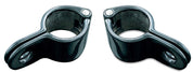 Kuryakyn Magnum Quick Clamps Gloss Black 1"