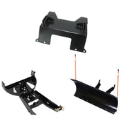 Denali Red 72" Pro Blade UTV Snow Plow Kit For Honda Big Red 700 MUV700