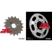 Front & Rear Sprocket Kit for YAMAHA XT225 N,P,R,S,T,V,W Serow-Drum Brake 01-07