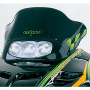 Powermadd 12220 Cobra Windshield Arctic Cat Low Black With Green Checks