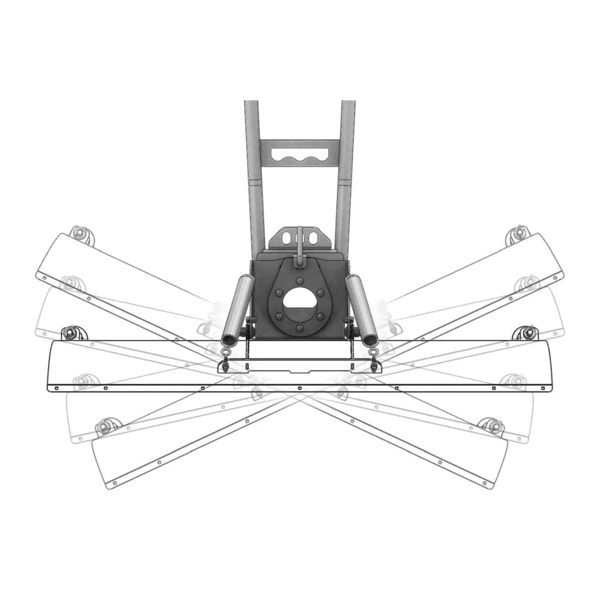 KFI Plow Base/Push Tube Systems - ATV Mid-Mount - 105000