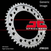 525 BMOR Chain Natural, Front & Rear Sprocket Kit HONDA NT650 Hawk GT 1988-1991